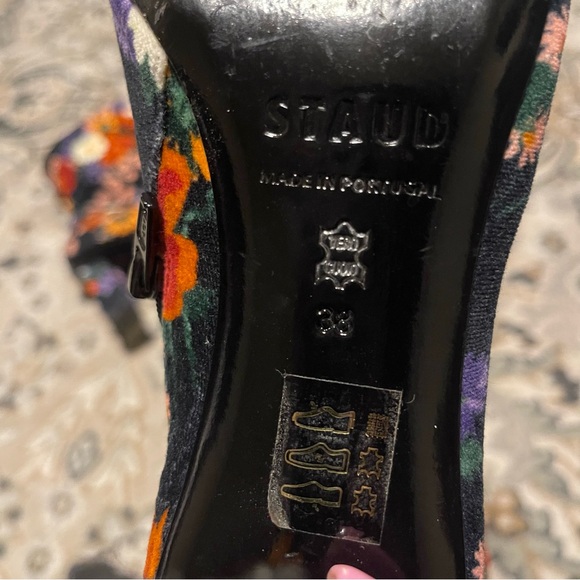 STAUD Floral Ankle Boots - Multicolor - Picture 8 of 10